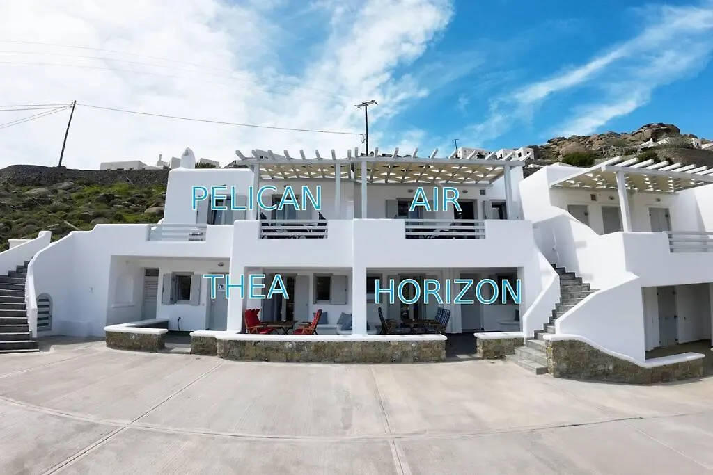 펜션 1Path Pelican Mykonos Super Paradise Beach House Mykonos Town