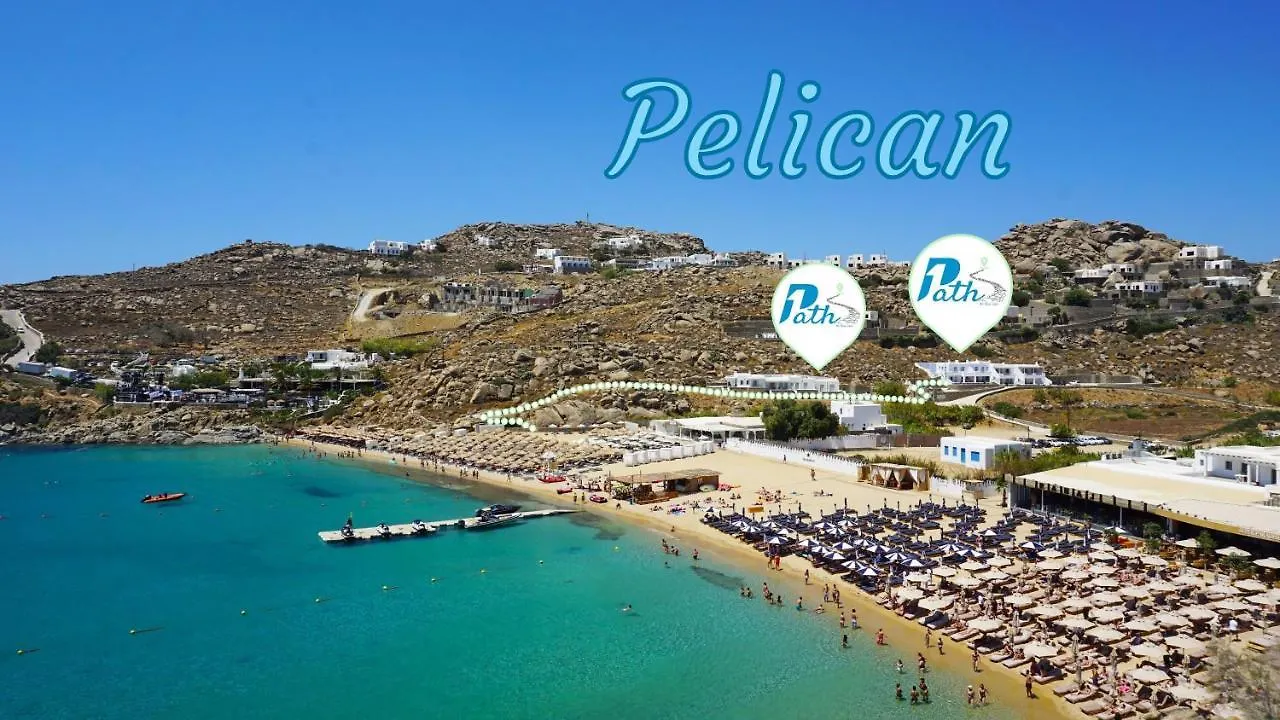 1Path Pelican Mykonos Super Paradise Beach House Mykonos Town